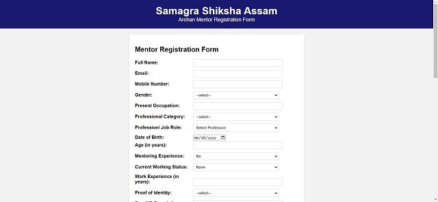 Process to do Mentor Registration