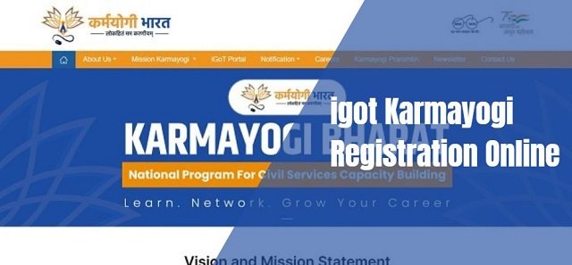 igot Karmayogi Registration Online