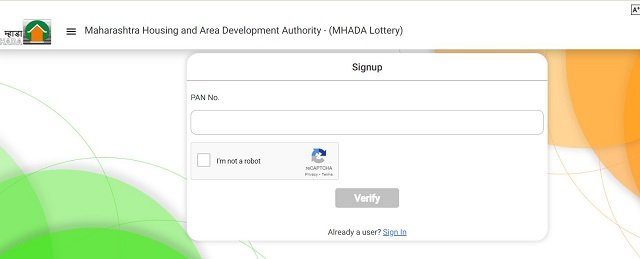 Mhada Lottery Sign up